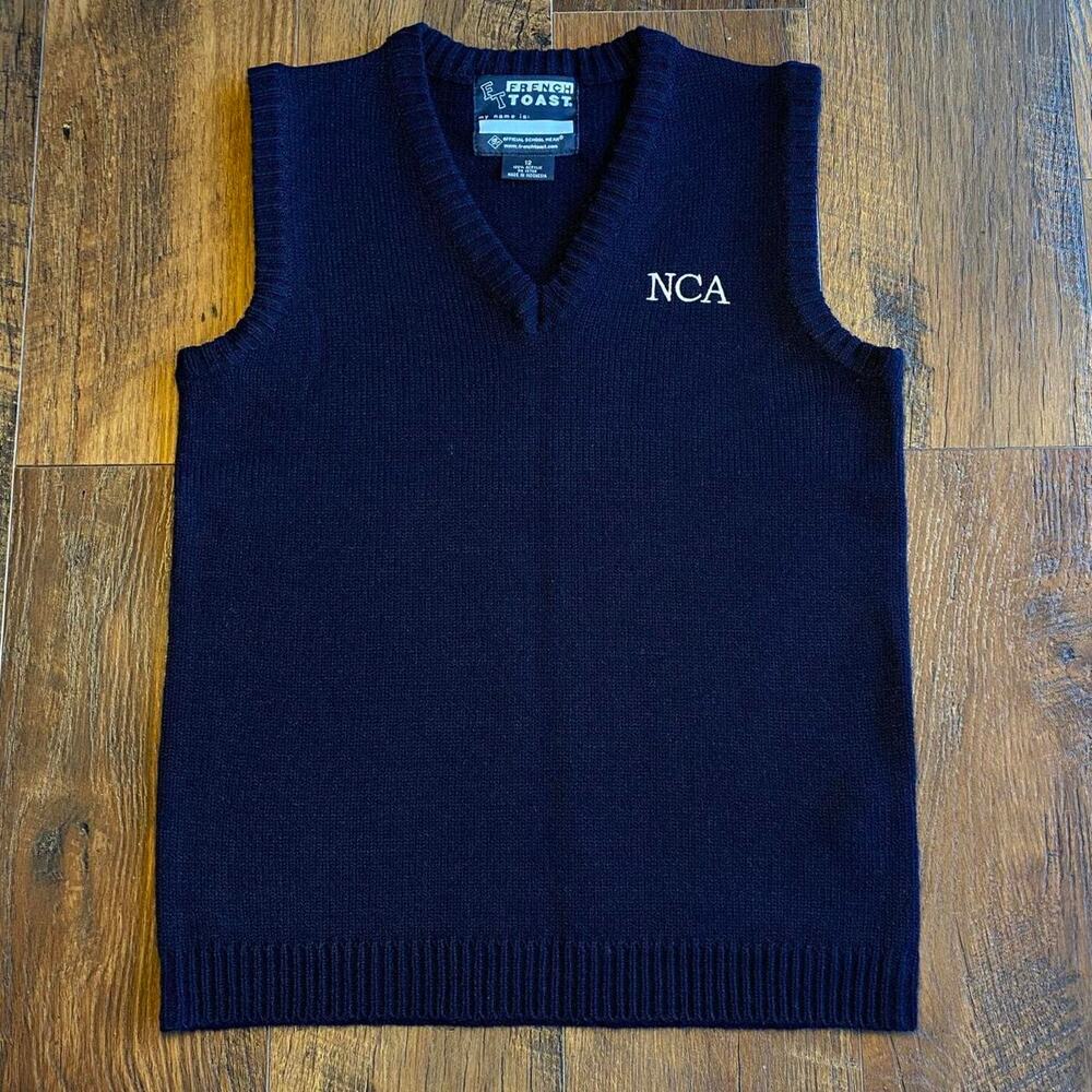 French toast nca navy sweater - school uniform